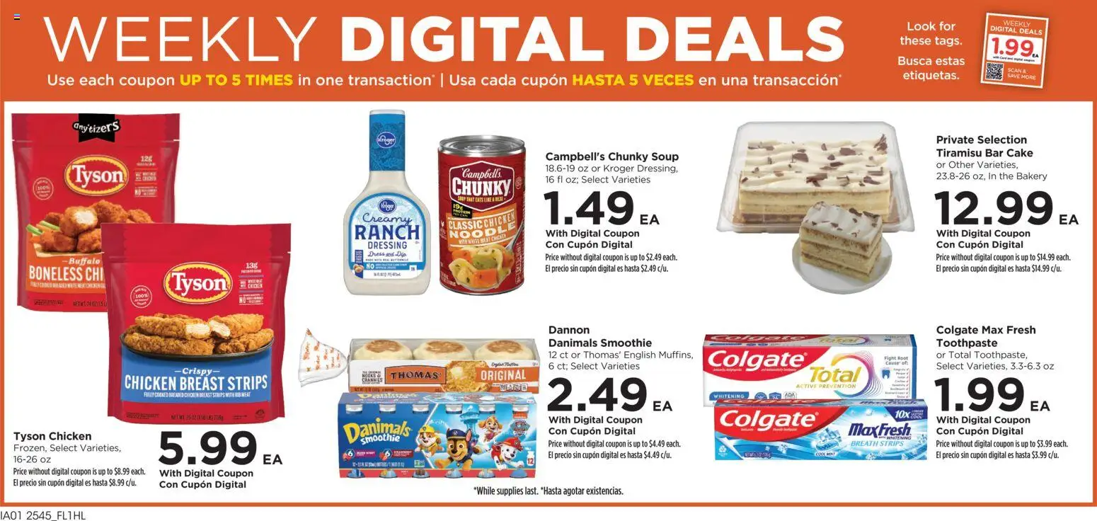 Food 4 Less Weekly Ad - valid from 10.12.2025 | Page: 2 | Products: Bakery, Toothpaste