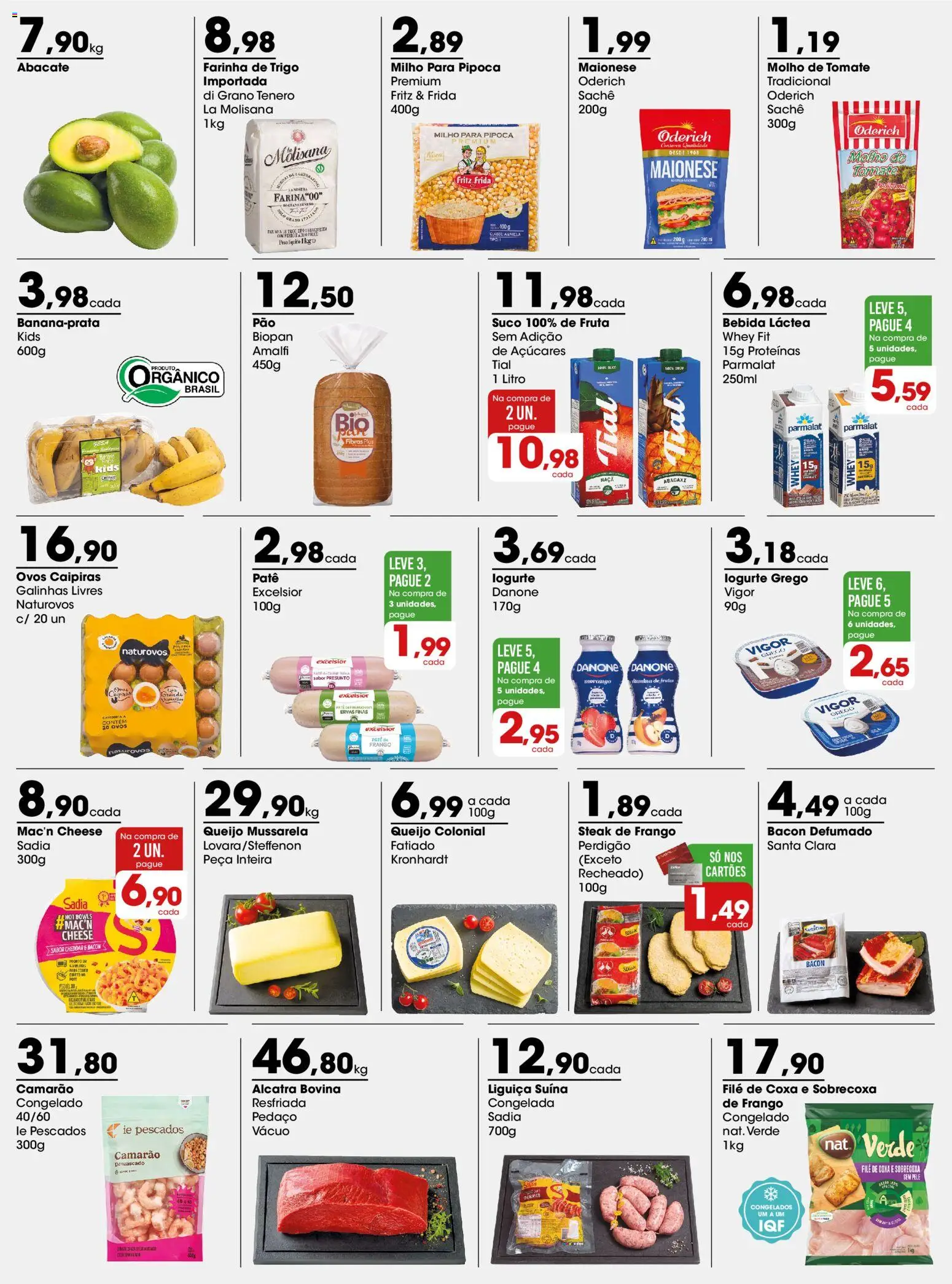 Zaffari Folheto - válido de 03.02.2026 | Página: 2 | Produtos: Farinha de trigo, Queijo, Ovos, Bebida