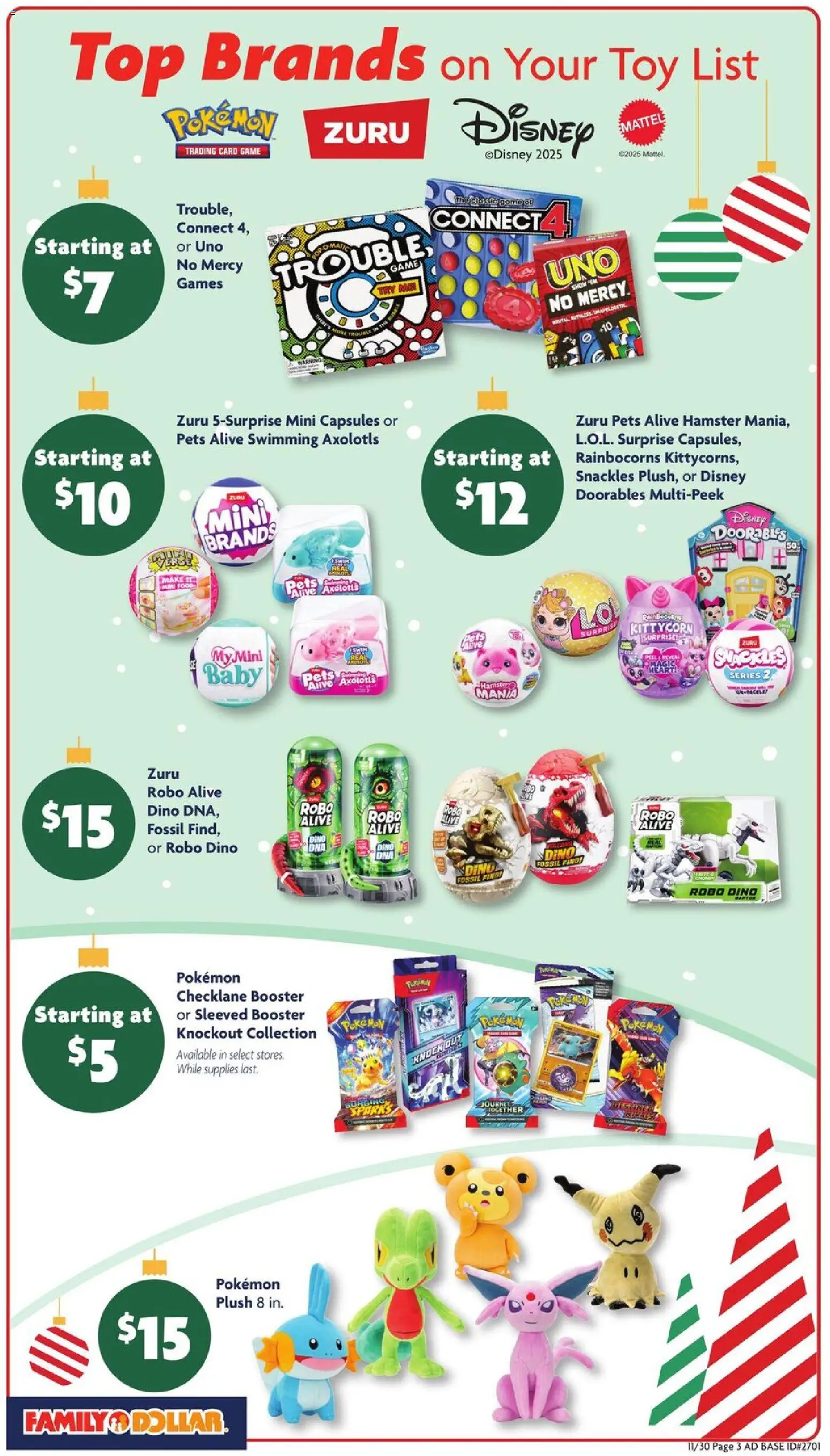 Family Dollar Current Ad - TX - valid from 30.11.2025 | Page: 8 | Products: Game