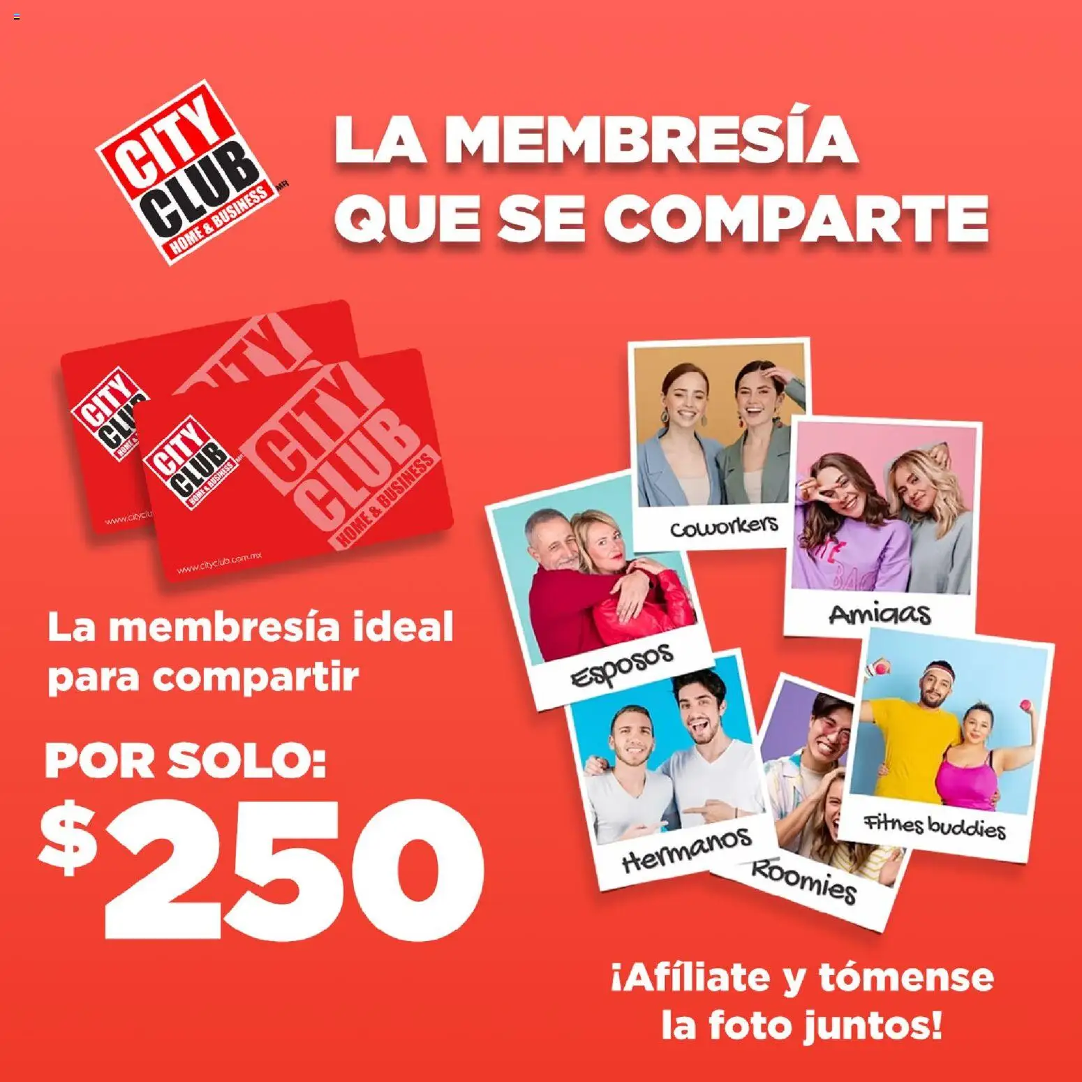 Nuevas ofertas de City Club válidas en toda la República Mexicana desde el 09.02.2026. ¡Encuentra las mejores ofertas en City Club catálogo Por ti, regalos con Amor! | Página: 12