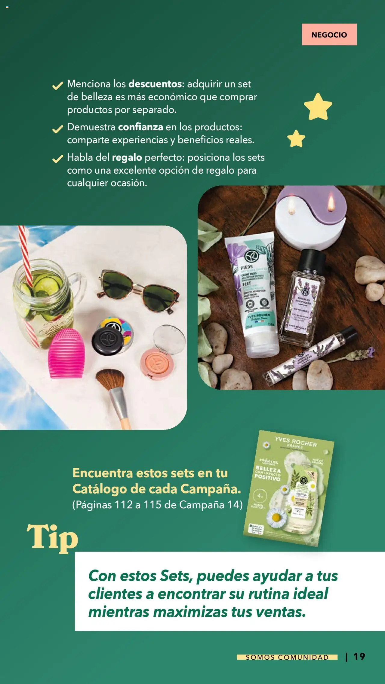 Nuevas ofertas de Yves Rocher válidas en toda la República Mexicana desde el 07.10.2025. ¡Encuentra las mejores ofertas en Yves Rocher - Catálogo Somos Comunidad! | Página: 19 | Productos: Campana