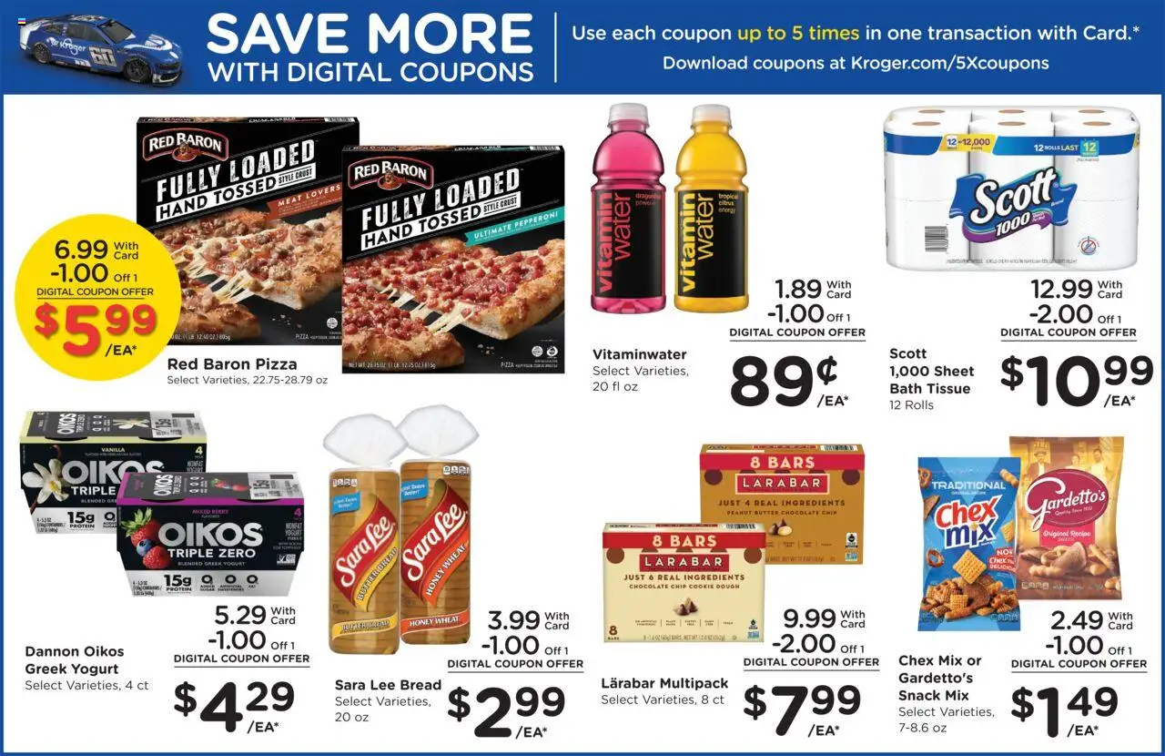 Kroger Weekly Ad - valid from 01.10.2025 | Page: 8 | Products: Vitamin, Butter, Bread, Pizza
