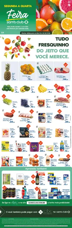 Sam's Club ofertas Feira - Pré-Visualização do folheto da loja Sam's Club, válido de 20.04.2026 | Página: 1