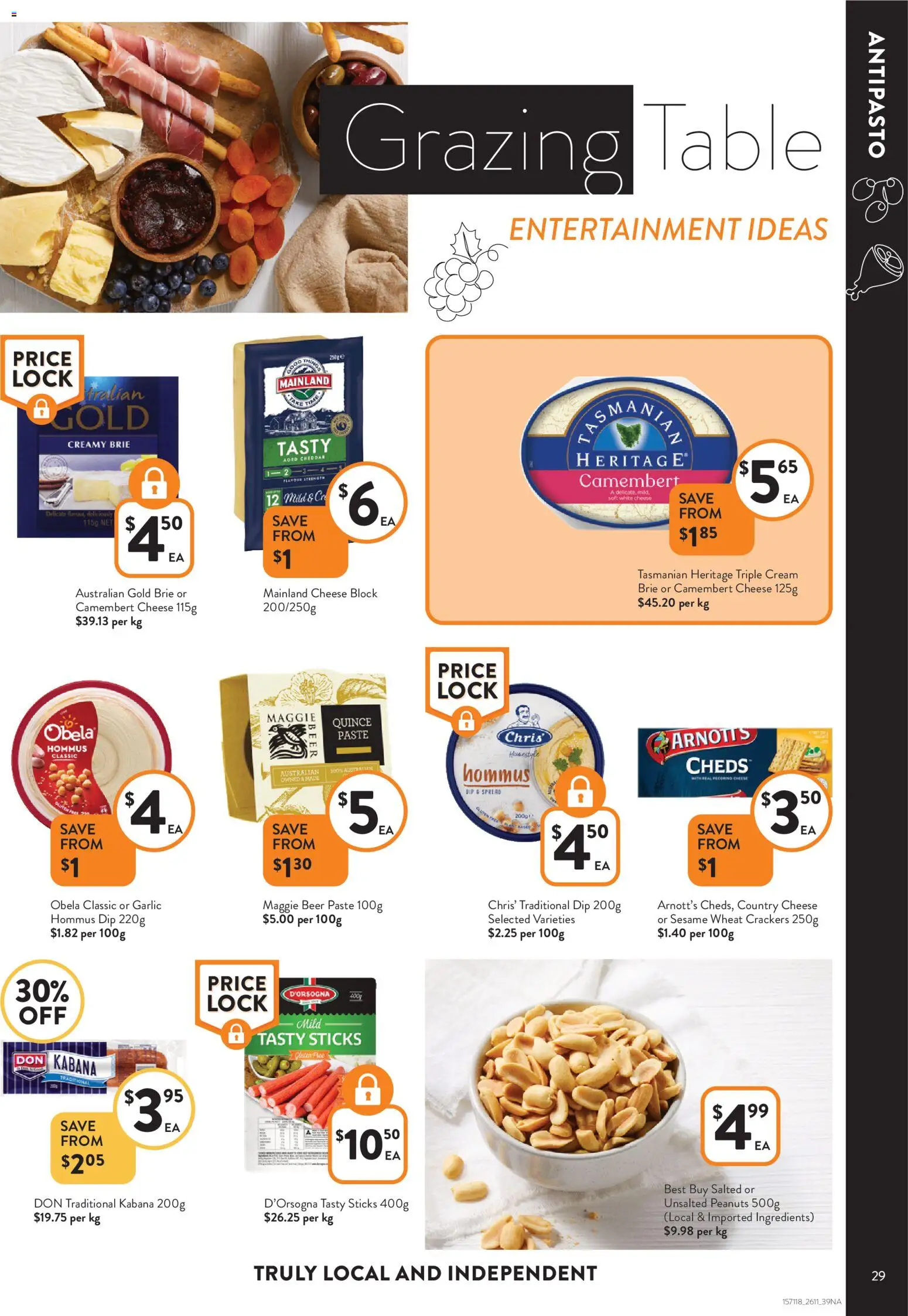 Foodworks catalogue - valid from 26.11.2025 | Page: 29 | Products: Table, Cheese, Beer, Garlic