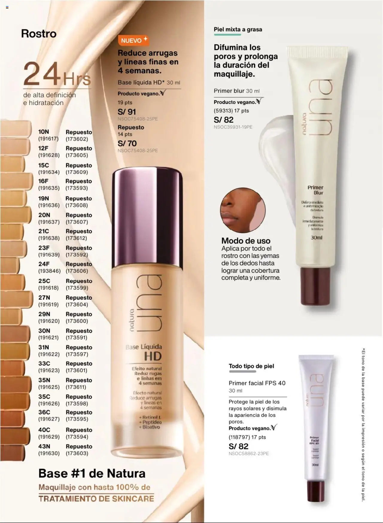 Catálogo Natura válido desde 03.10.2025 | Página: 89 | Productos: Maquillaje