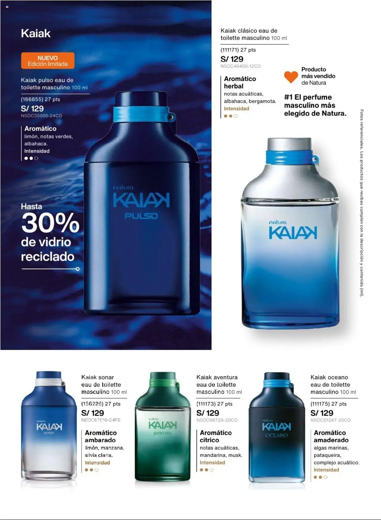 Catálogo Natura válido desde 03.09.2025 | Página: 40 | Productos: Perfume, EAU de Toilette