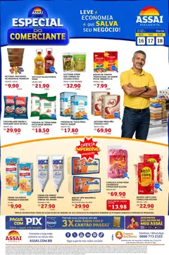 Encarte Assaí Atacadista - RJ - Pré-Visualização do folheto da loja Assaí Atacadista, válido de 16.02.2026