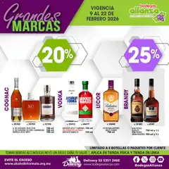 Vista previa de Bodegas Alianza catálogo Grandes Marcas, nuevo folleto de la tienda, válido en México a partir del 09.02.2026 | Página: 9
