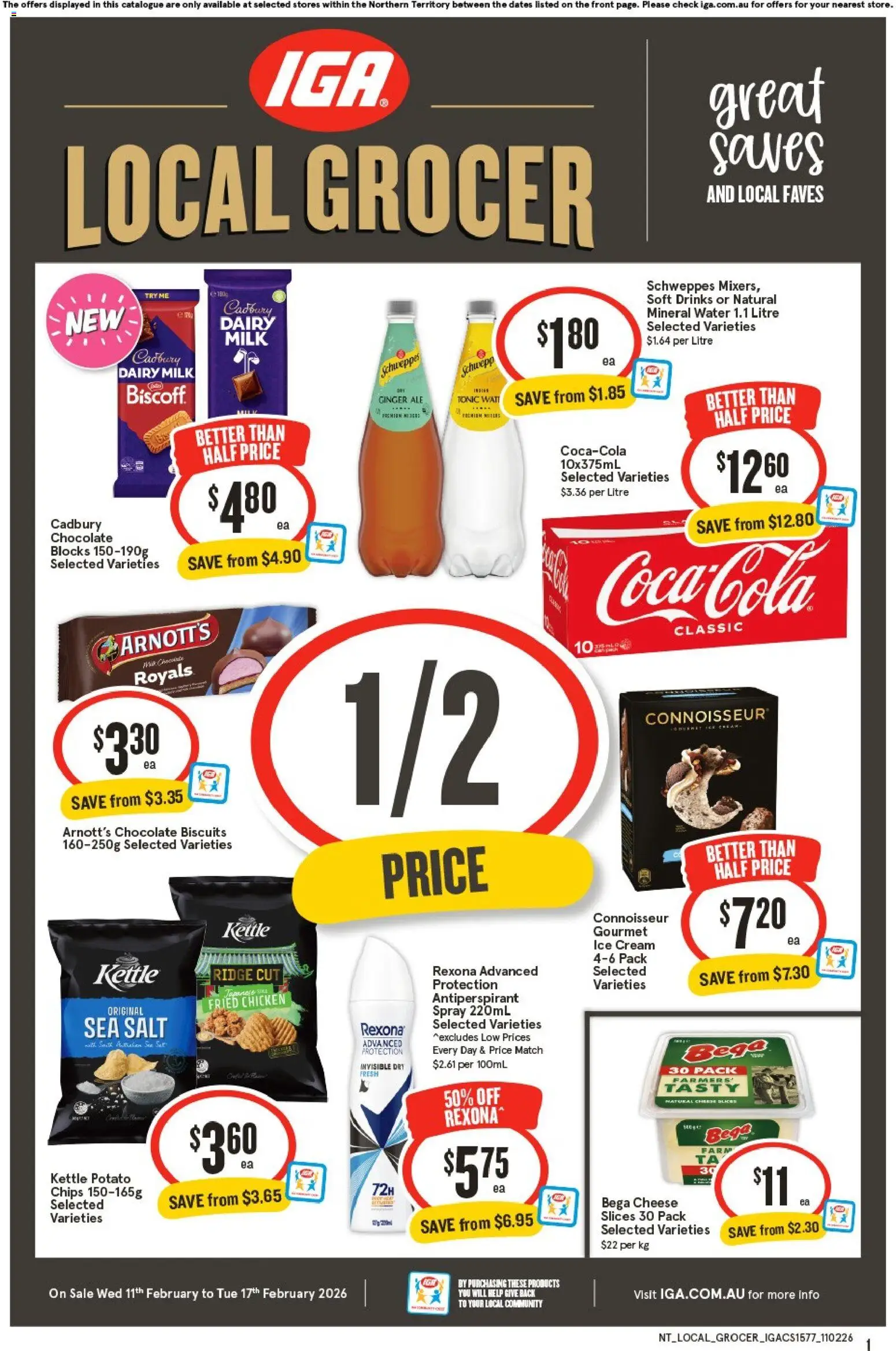 IGA catalogue - valid from 11.02.2026 | Page: 1