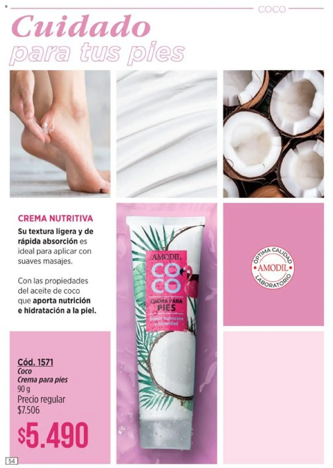 Catálogo Amodil Campaña 12 │ válido desde el 26.06.2025 | Página: 54 | Productos: Aceite, Crema