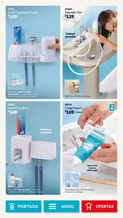 Vista previa de Betterware campaña 12 2025, nuevo folleto de la tienda, válido en México a partir del 01.12.2025 | Página: 86 | Productos: Pasta dental, Extensión, Pasta, Organizador