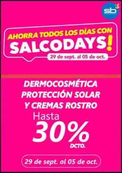 Salcobrand ofertas  válido desde el 29.09.2025