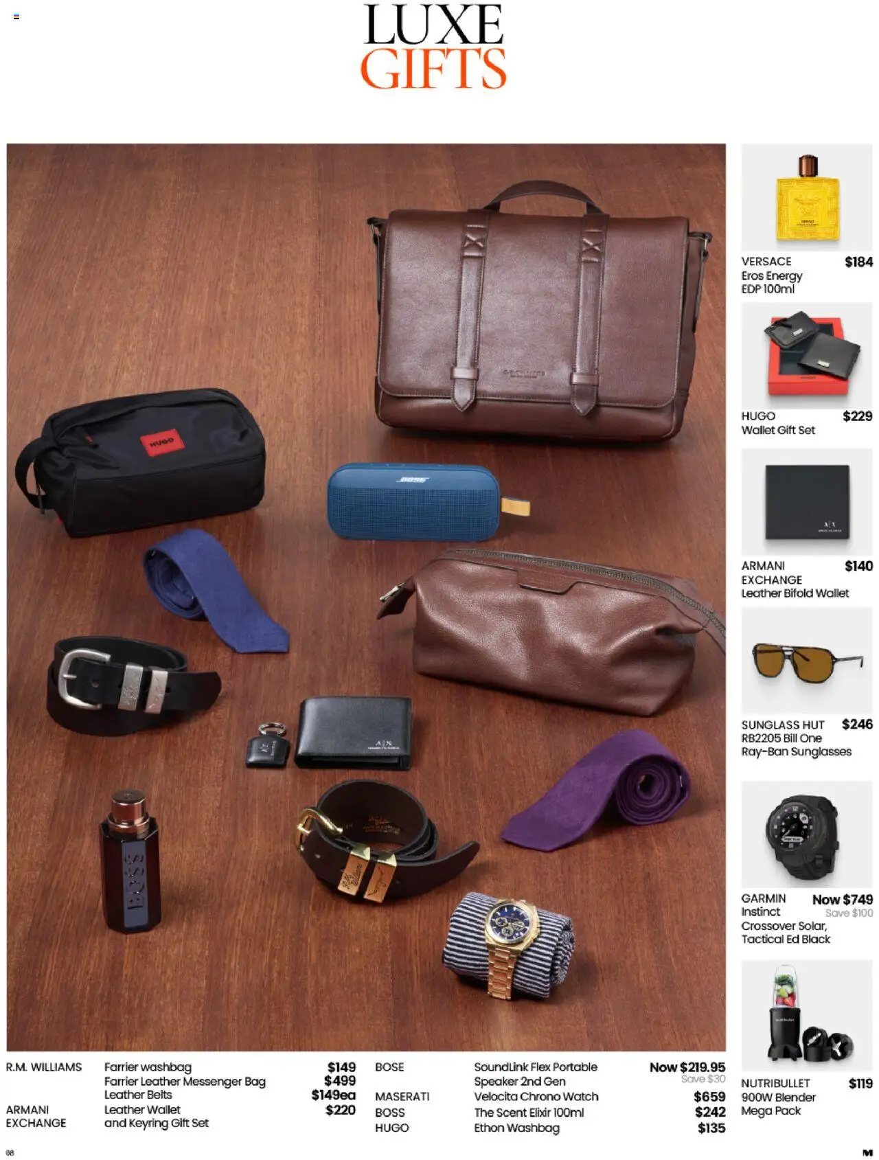 Myer catalogue - valid from 18.08.2025 | Page: 8 | Products: Wallet, Blender, Watch, Speaker