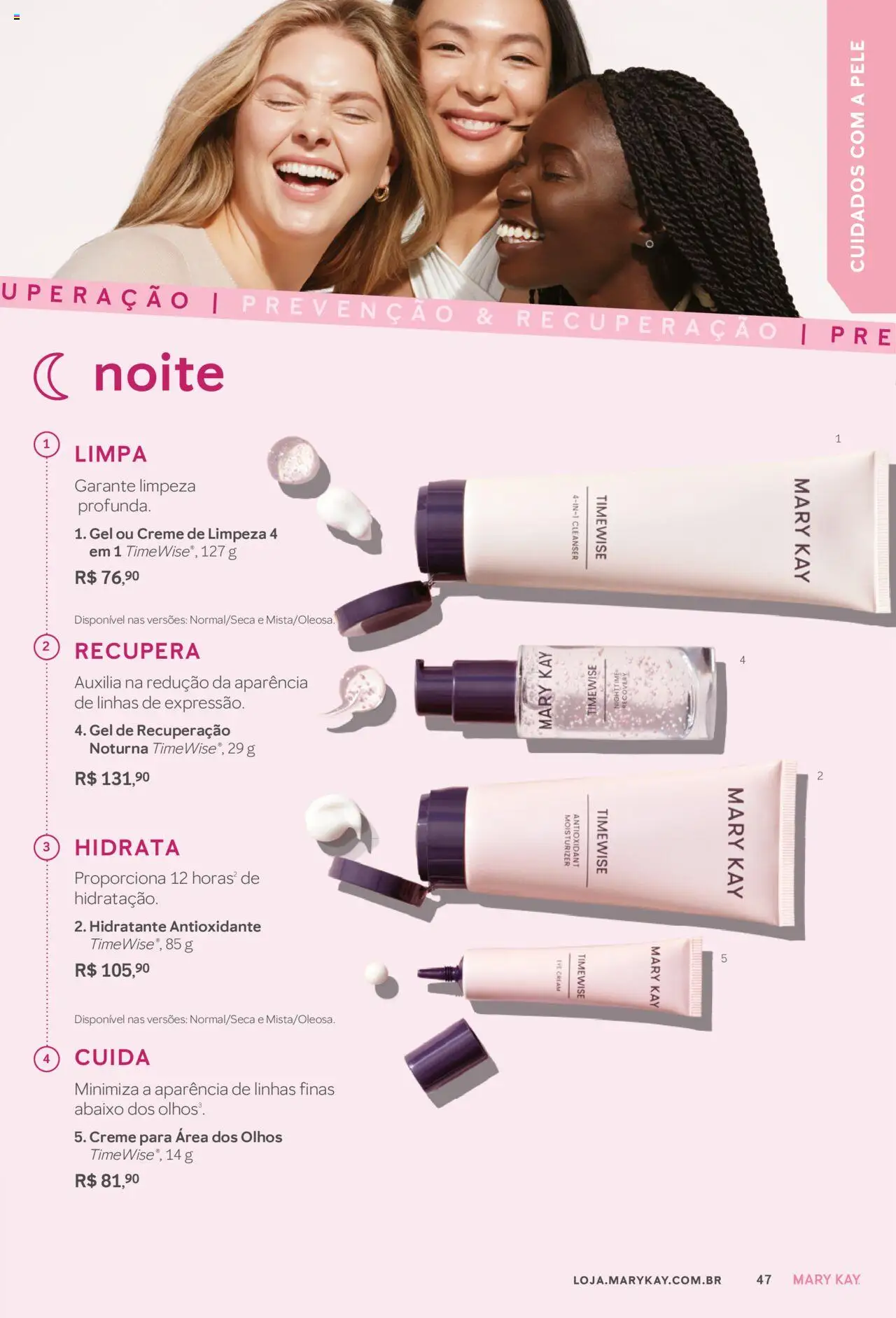 Mary Kay Folheto - válido de 01.07.2025 | Página: 47 | Produtos: Creme