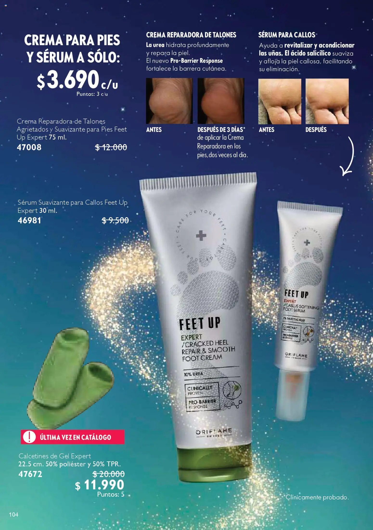 Oriflame catálogo │ válido desde el 18.11.2025 | Página: 104 | Productos: Suavizante, Crema, Serum