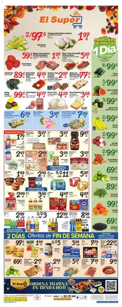 Preview of El Super weekly ads valid from 12.11.2025