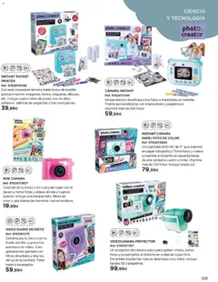 Vista previa de El Corte Inglés catálogo Juguetes, nuevo folleto de la tienda, válido en México a partir del 27.10.2025 | Página: 129 | Productos: Bolso, Proyector, Impresora, Batería