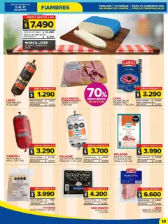 Carrefour Maxi catálogo │ válido desde el 11.08.2025 | Página: 13 | Productos: Mortadela, Queso, Jamón, Salame