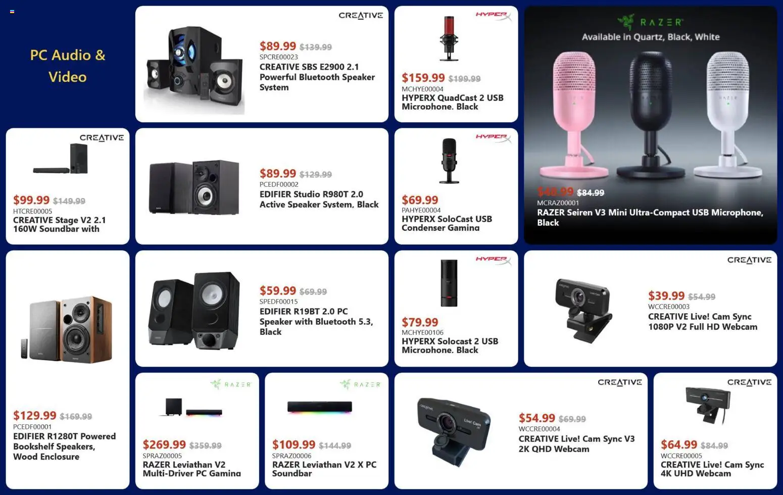 Canada Computers flyer valid from 18.12.2025 | Page: 11 | Products: PC, Video, Audio, Speaker