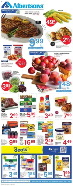 Preview of Albertsons weekly ads valid from 30.07.2025