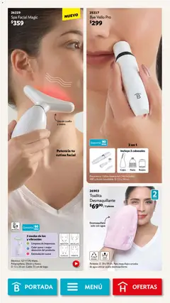 Vista previa de Betterware campaña 4 2026, nuevo folleto de la tienda, válido en México a partir del 30.03.2026 | Página: 78 | Productos: Agua, Aceite, Cable, Maquillaje