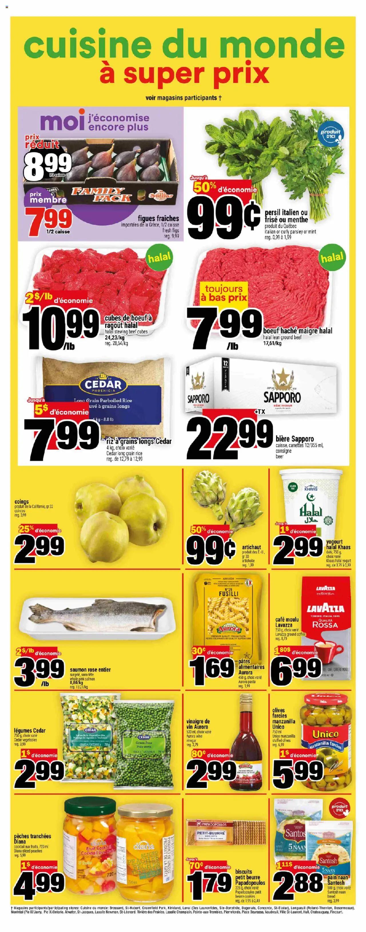 Super C flyer valid from 02.10.2025 | Page: 10 | Products: Beef, Yogurt, Bread, Beer
