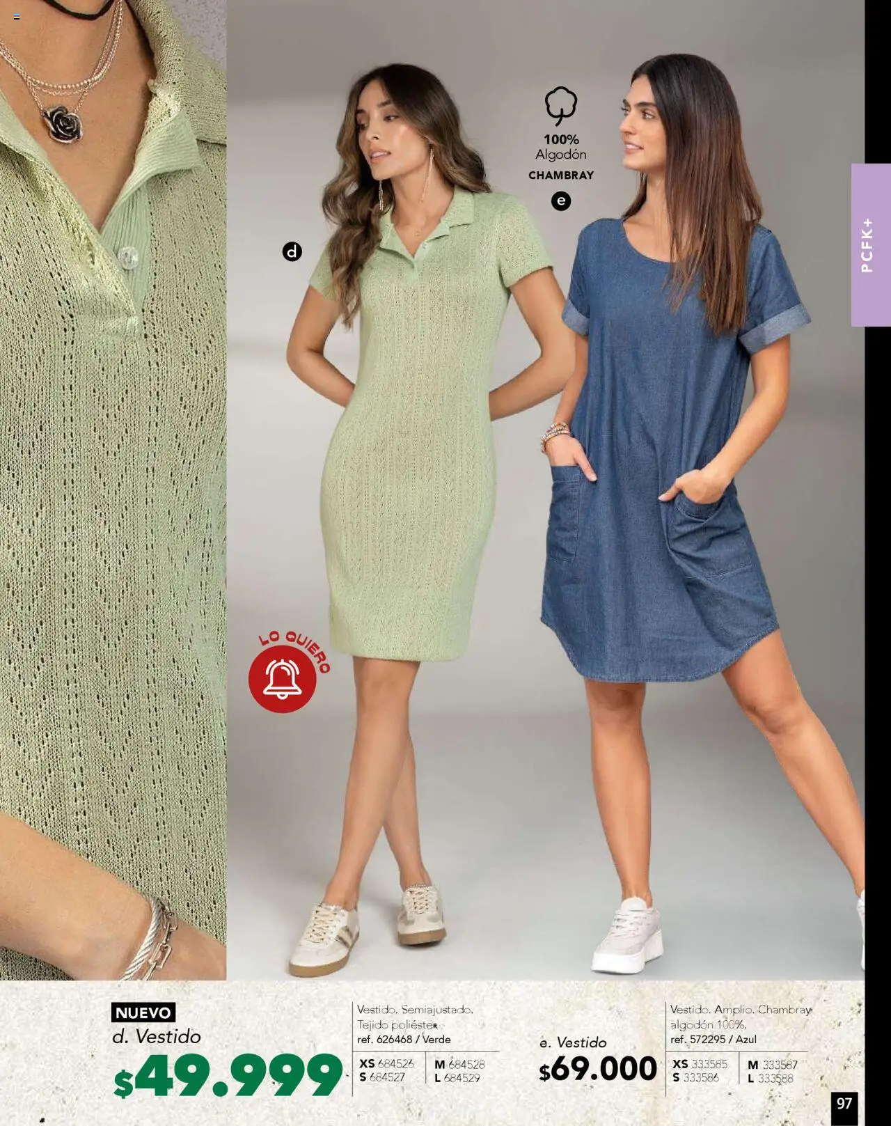 Pacifika revista - valida desde el 25.09.2025 | Página: 105 | Productos: Algodón, Vestido