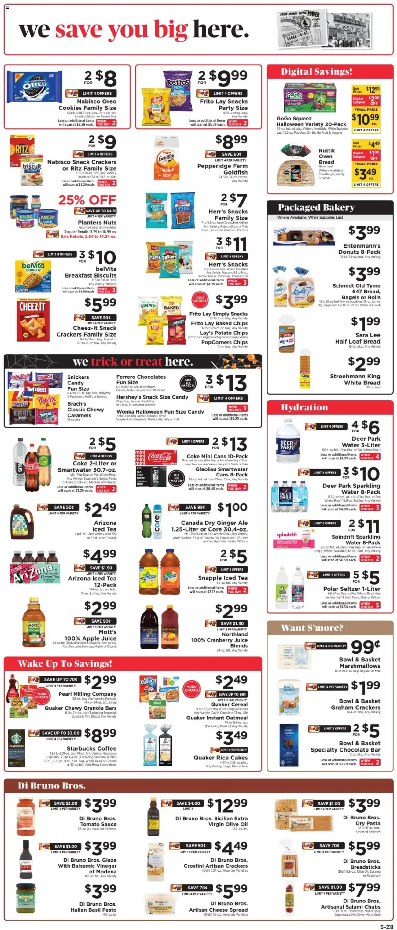 ShopRite Weekly Ad 2 - valid from 18.09.2025 | Page: 6 | Products: Vinegar, Box, Bread, Game
