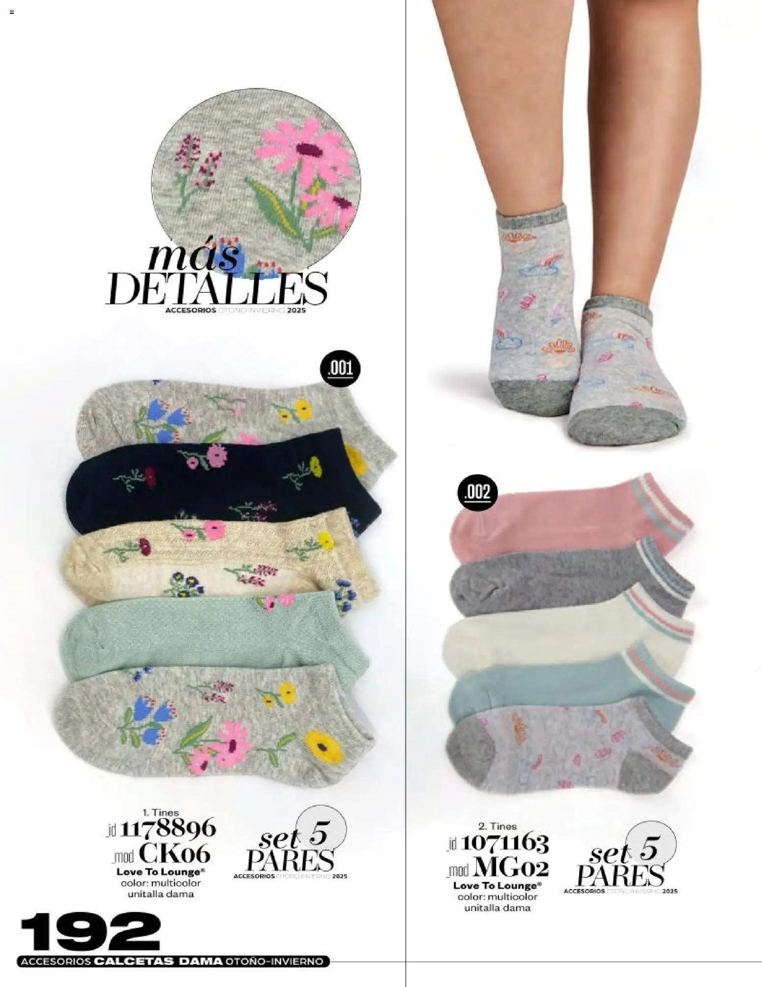 Nuevas ofertas de Price Shoes válidas en toda la República Mexicana desde el 03.11.2025. ¡Encuentra las mejores ofertas en Price Shoes catálogo Accesorios! | Página: 192 | Productos: Calcetas