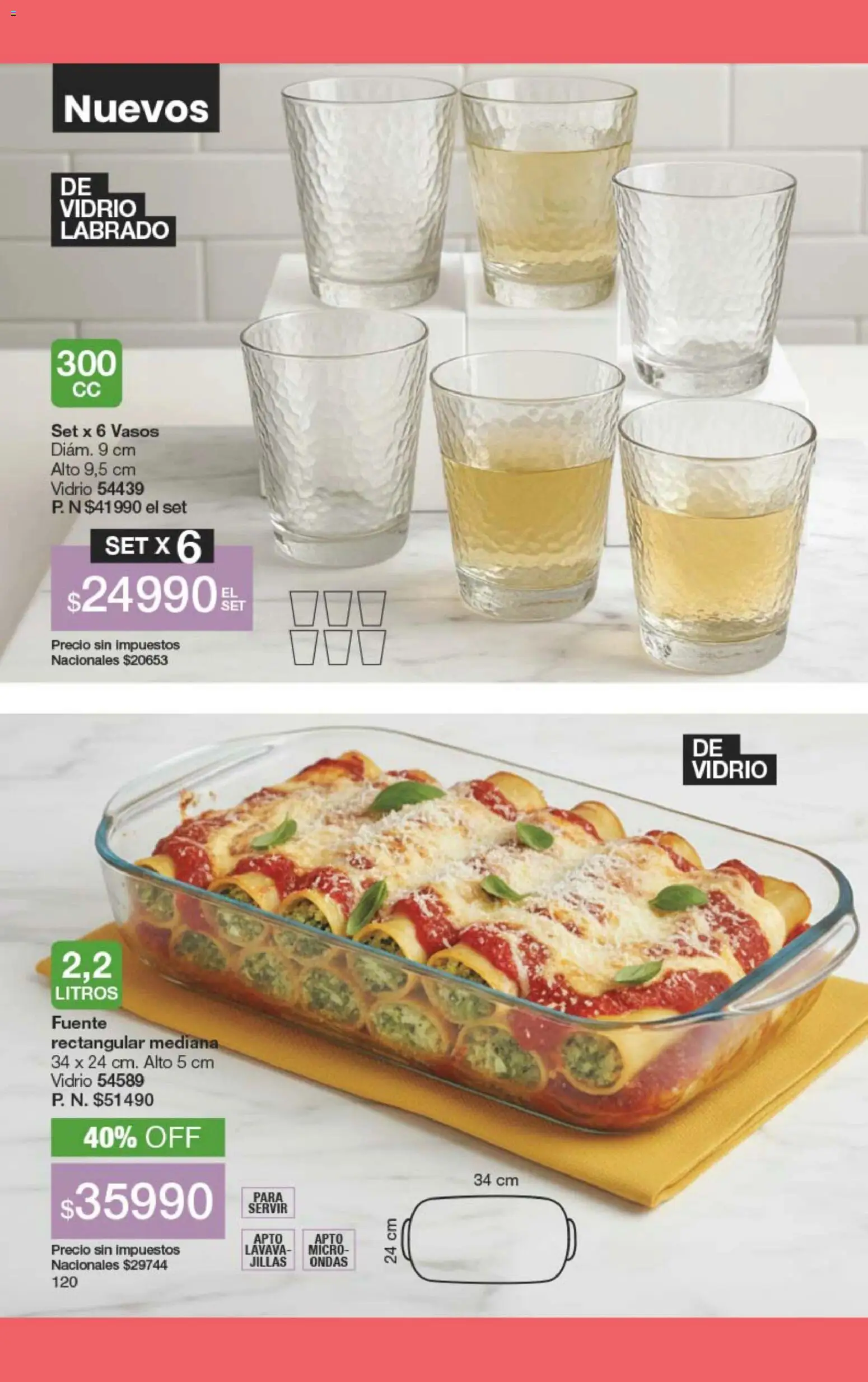 Gigot - CAMPAÑA 06 │ válido desde el 15.03.2026 | Página: 126 | Productos: Fuente, Vasos
