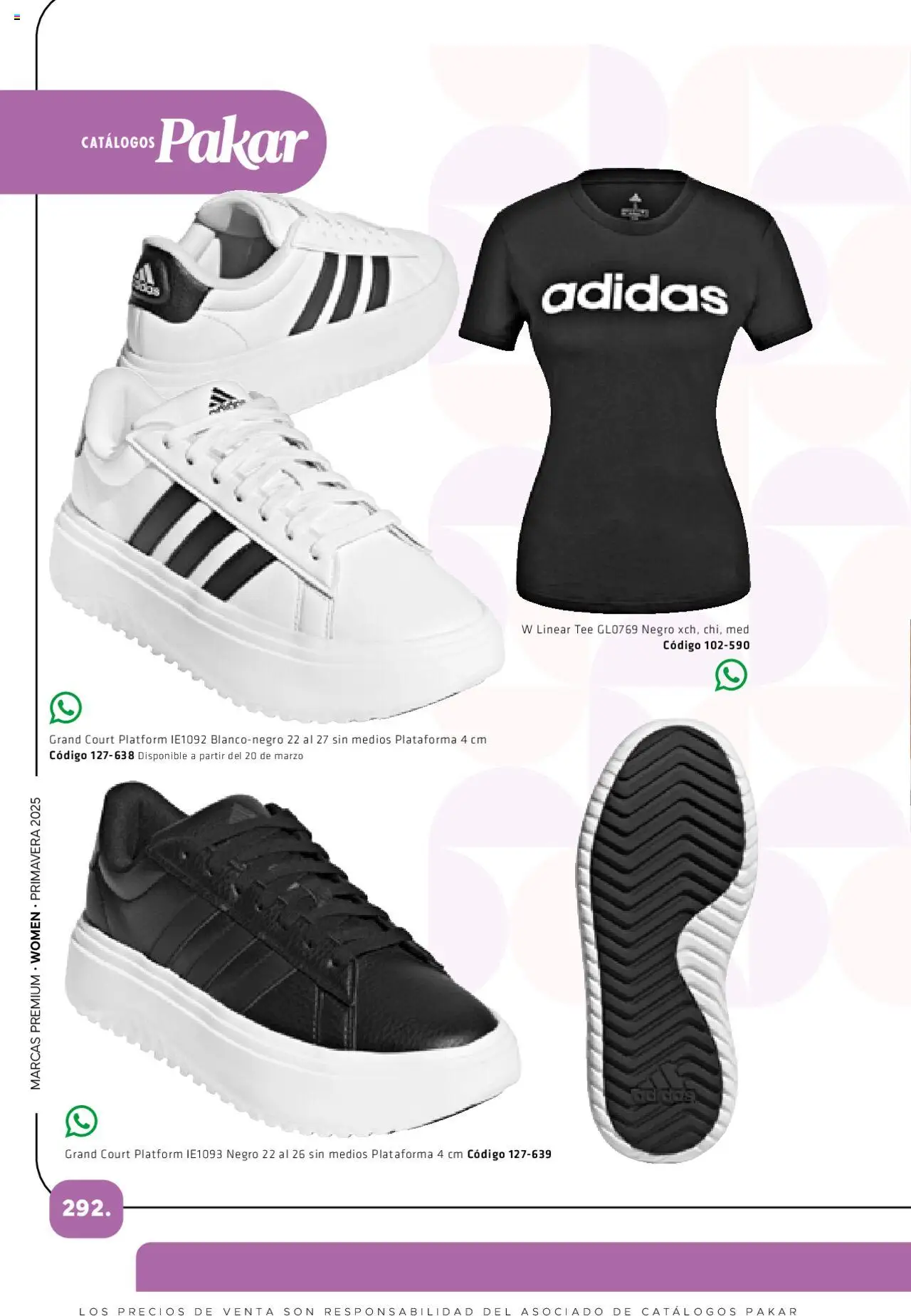 Nuevas ofertas de SC Pakar válidas en toda la República Mexicana desde el 06.03.2025. ¡Encuentra las mejores ofertas en SC Pakar catálogo Women! | Página: 292