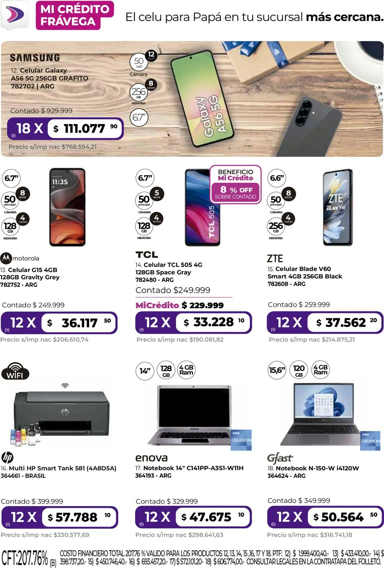 Frávega ofertas │ válido desde el 02.06.2025 | Página: 3 | Productos: Cámara, Sobre, Papa, Notebook