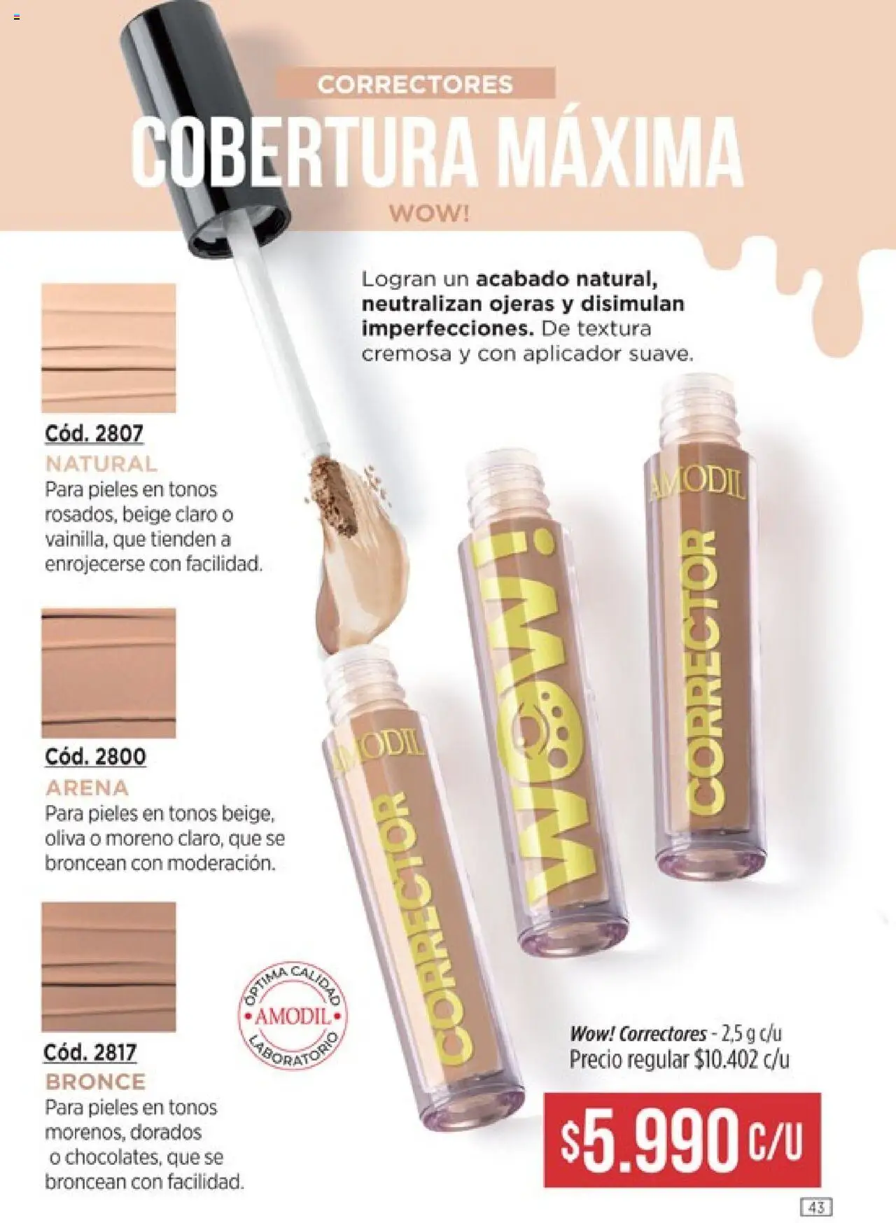 Catálogo Amodil Campaña 16 │ válido desde el 01.10.2025 | Página: 43 | Productos: Oliva