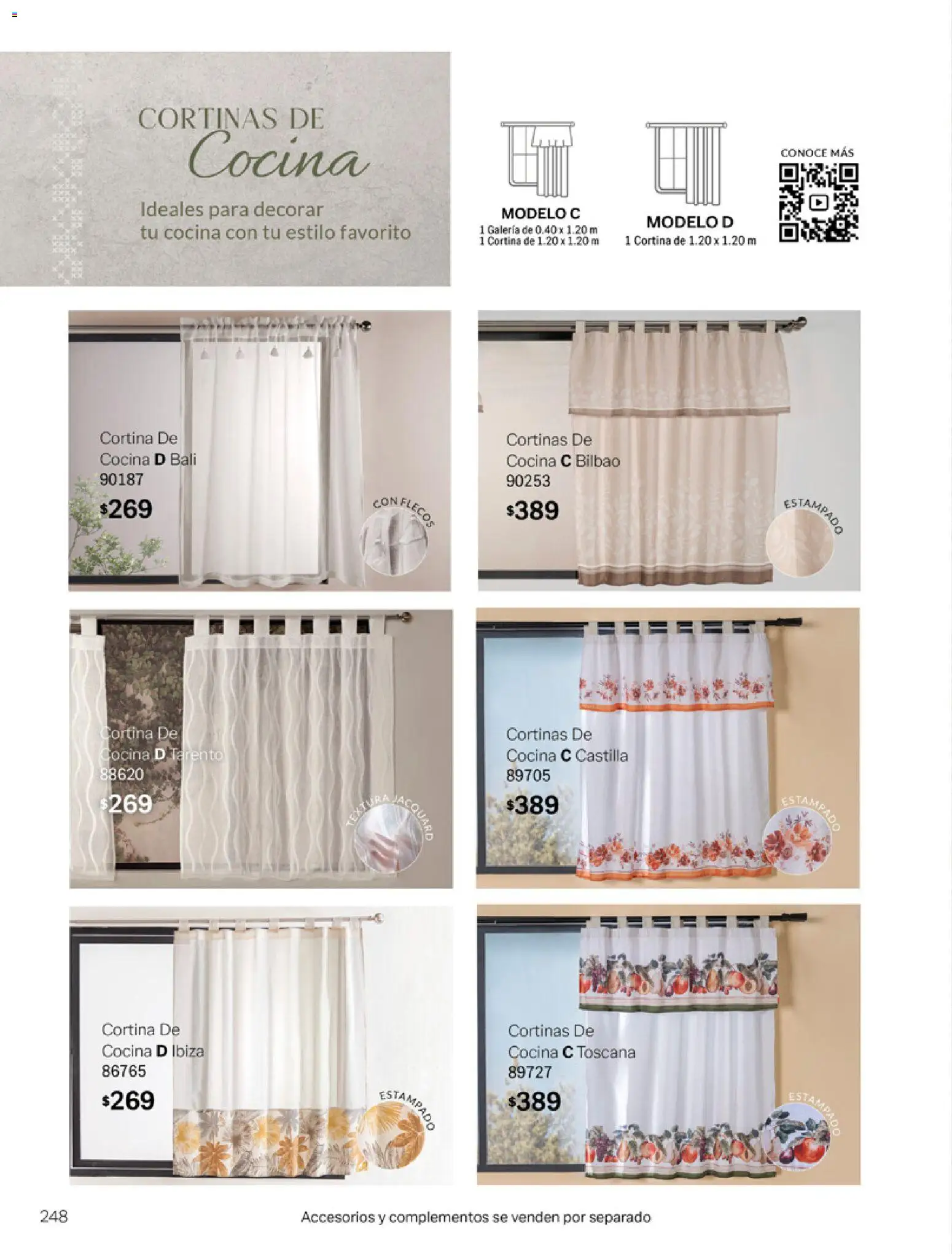 Nuevas ofertas de Vianney válidas en toda la República Mexicana desde el 06.03.2026. ¡Encuentra las mejores ofertas en Vianney catálogo Tu hogar, nuestra pasión! | Página: 250 | Productos: Cocina, Cortinas