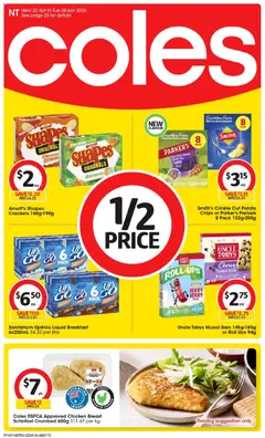 Preview of Coles catalogue NT - valid from 22.04.2026