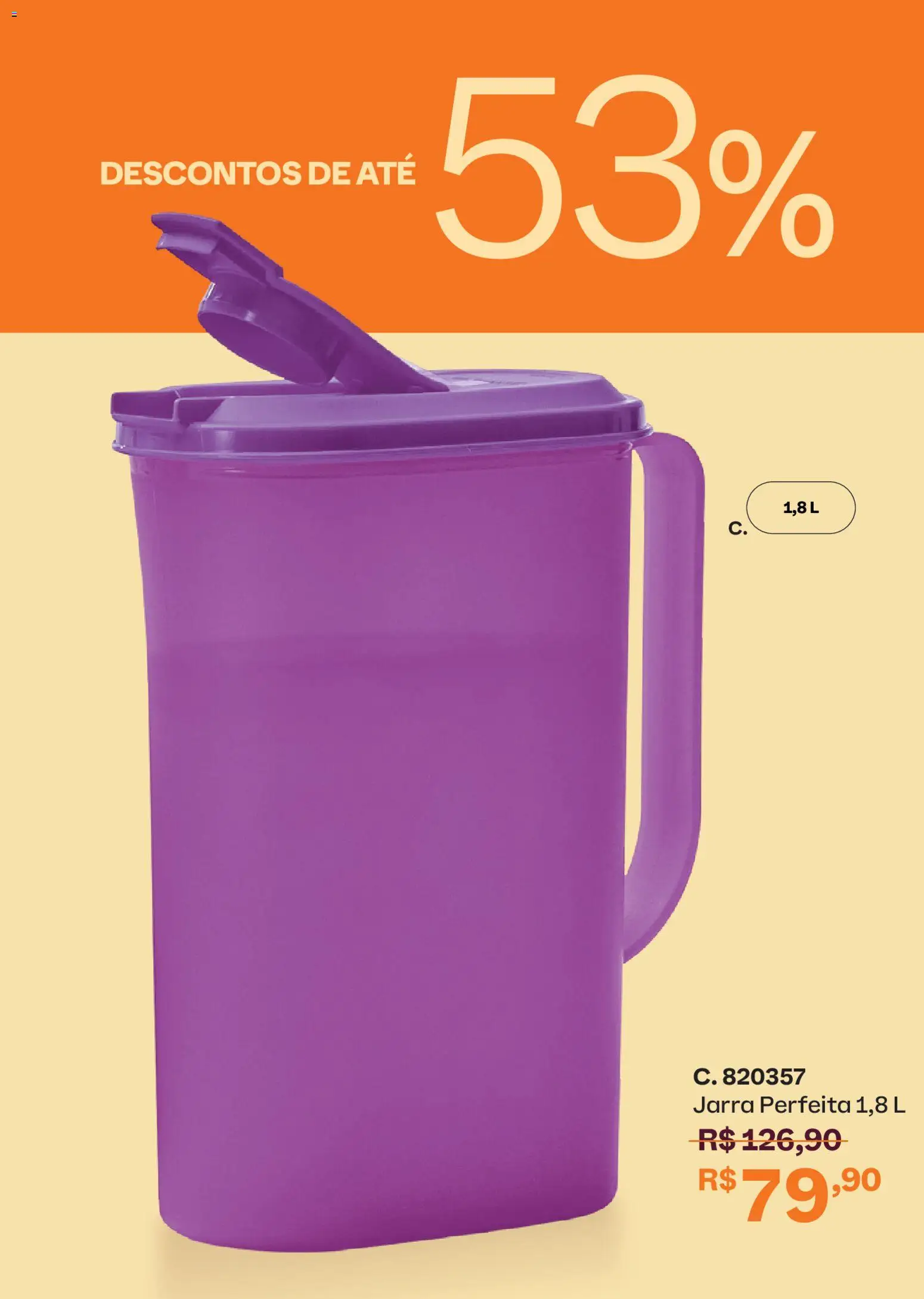 Tupperware Folheto - válido de 01.03.2026 | Página: 77 | Produtos: Jarra