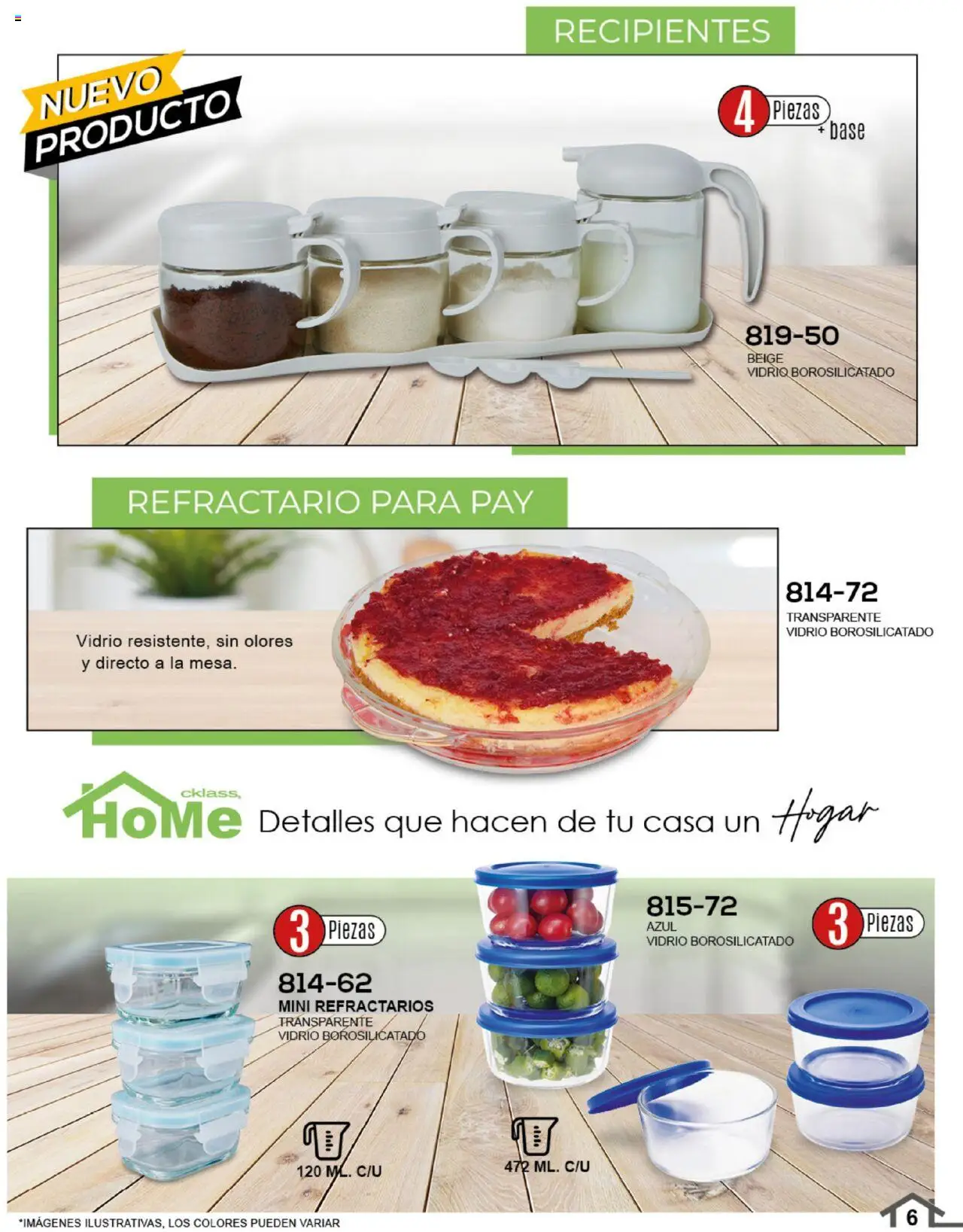 Nuevas ofertas de Cklass válidas en toda la República Mexicana desde el 14.07.2025. ¡Encuentra las mejores ofertas en Cklass catálogo Home! | Página: 7