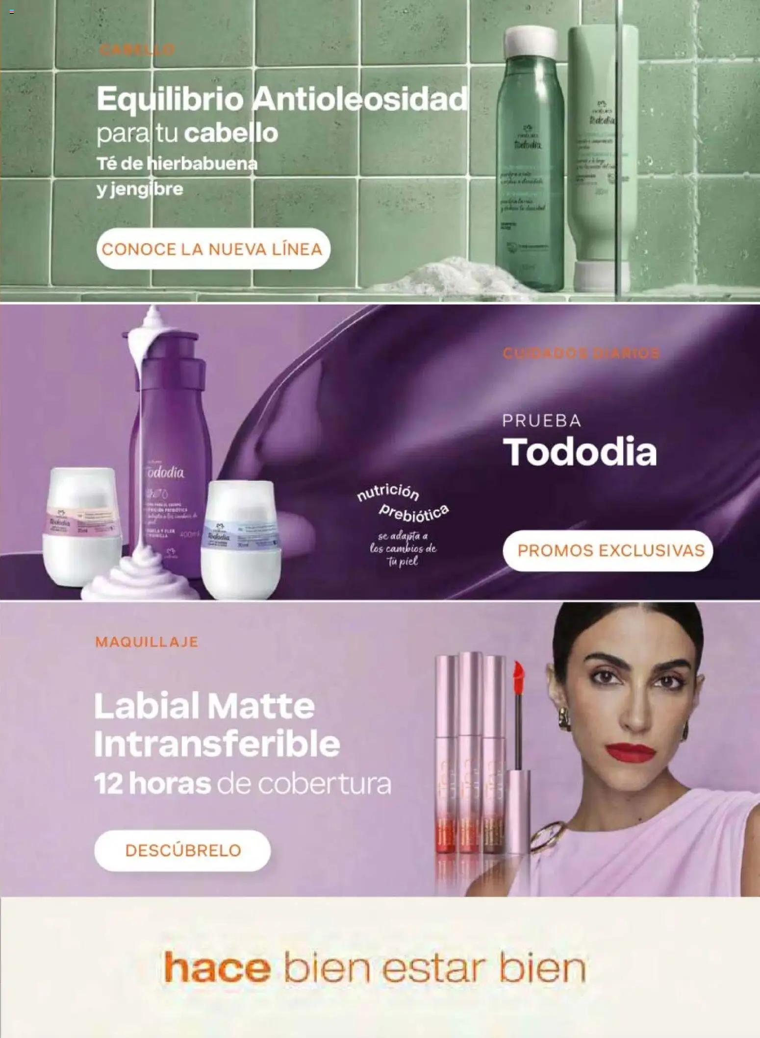 Nuevas ofertas de Natura válidas en toda la República Mexicana desde el 13.03.2026. ¡Encuentra las mejores ofertas en Natura campaña 5 2026! | Página: 3 | Productos: Té, Maquillaje