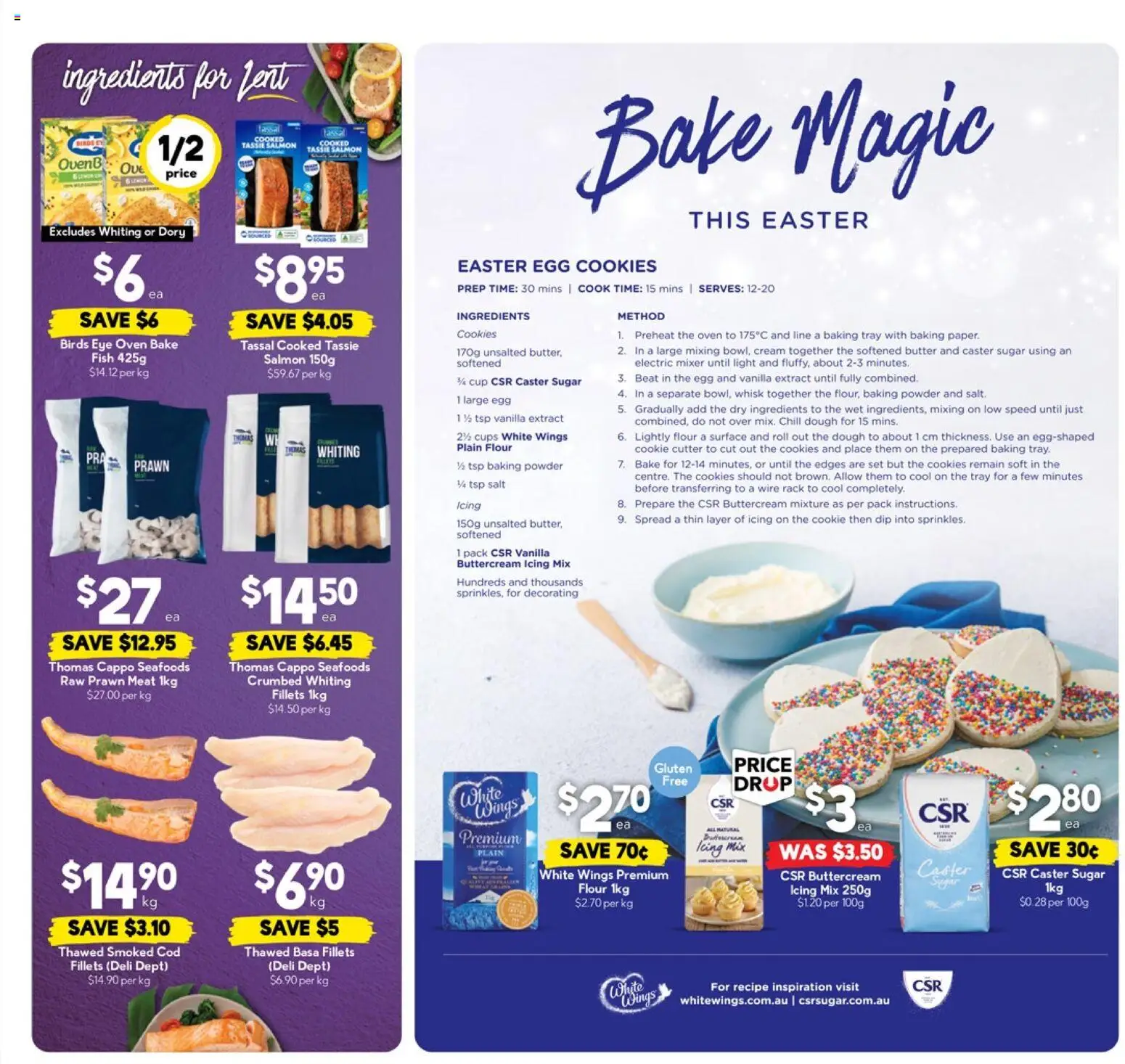 Drakes catalogue - valid from 25.03.2026 | Page: 3 | Products: Powder, Light, Flour, Meat
