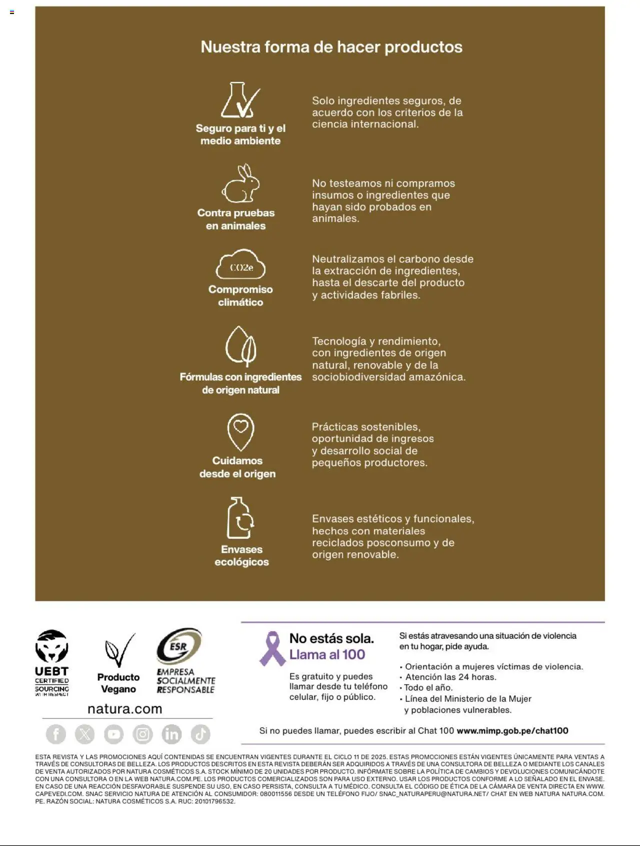Catálogo Natura válido desde 01.07.2025 | Página: 154 | Productos: Teléfono, Cámara