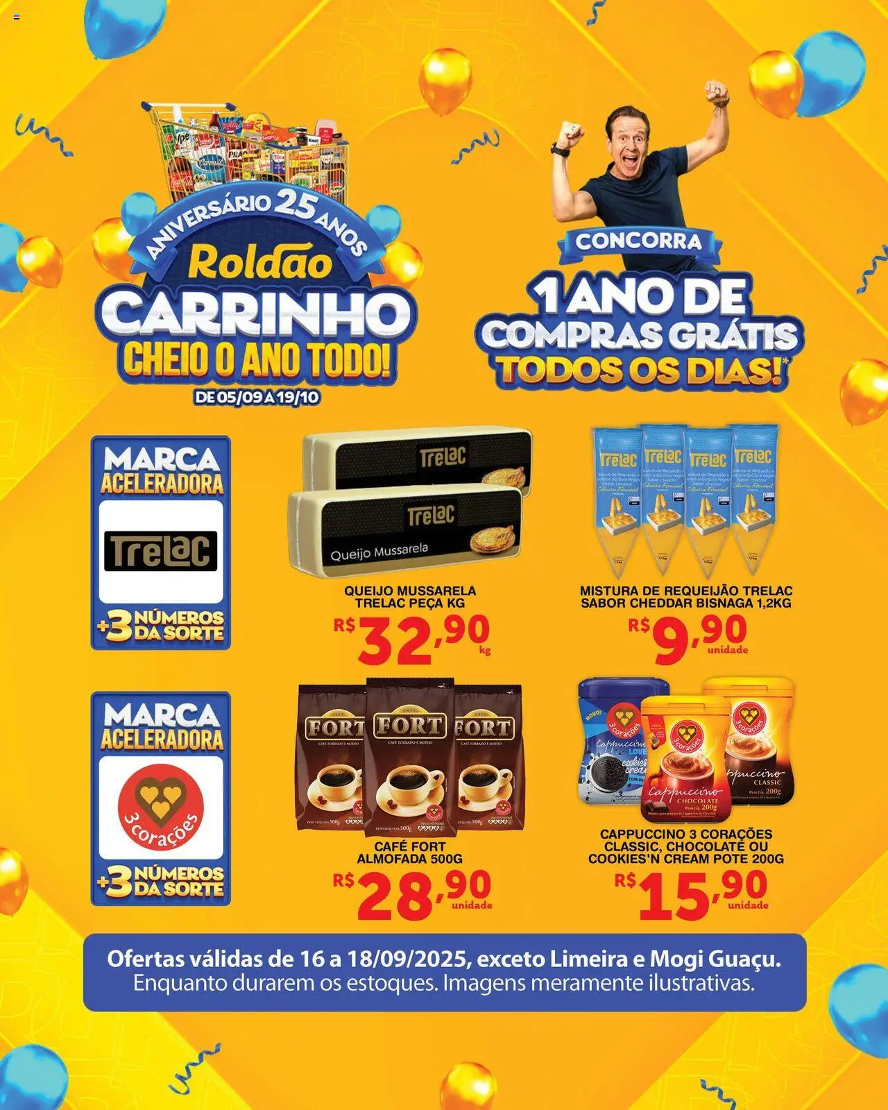Roldão Folheto - válido de 16.09.2025 | Página: 4 | Produtos: Queijo, Café, Chocolate, Mussarela