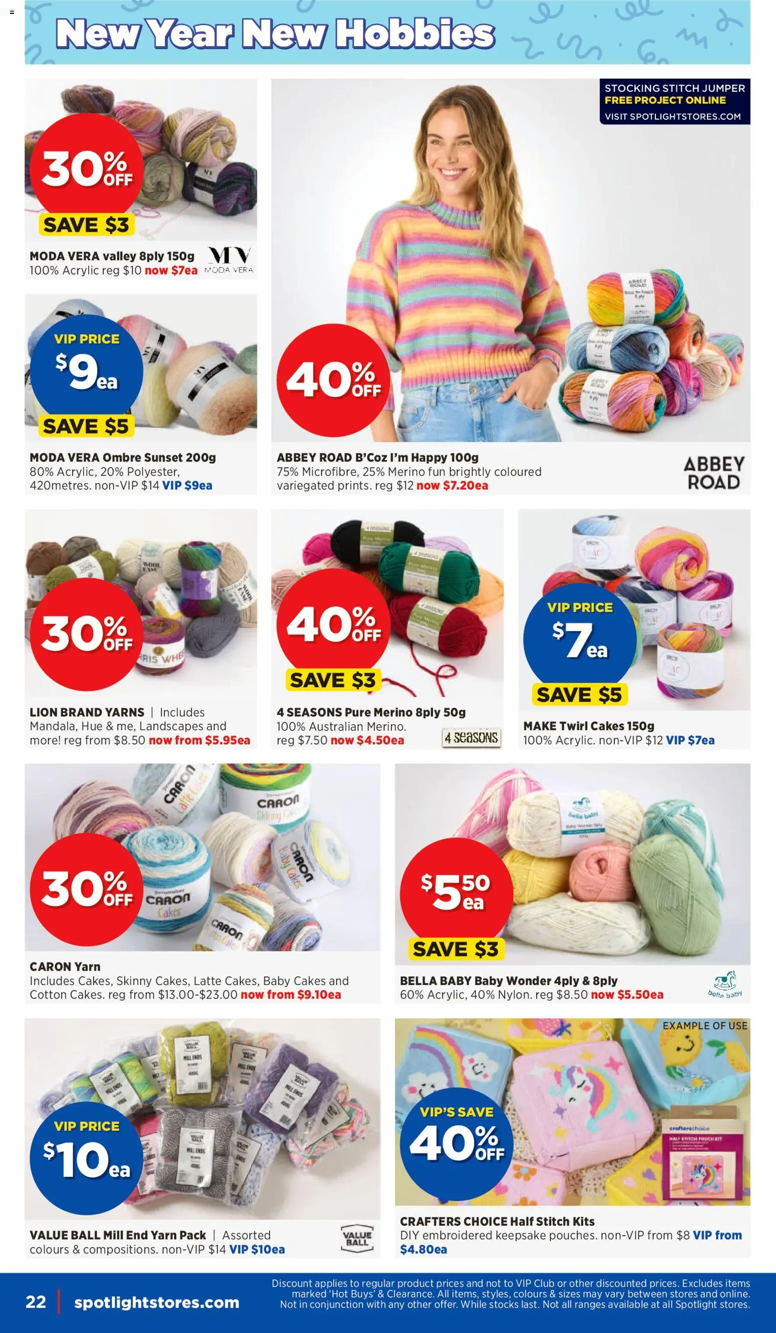 Spotlight catalogue - valid from 07.01.2026 | Page: 22 | Products: Jumper, Kits