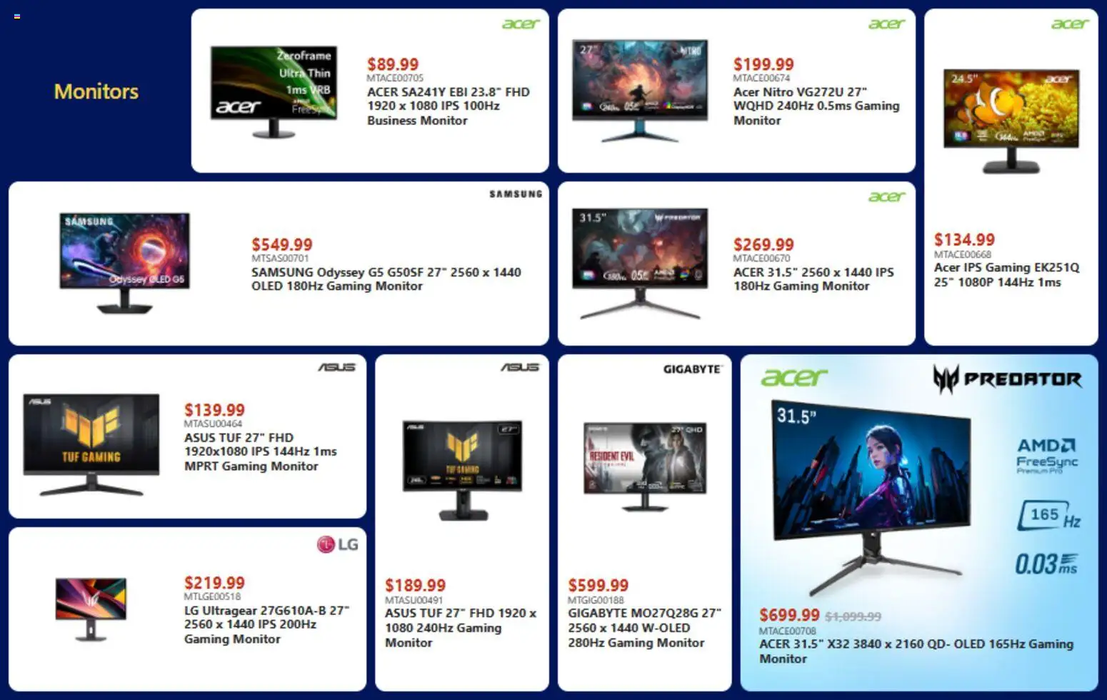 Canada Computers flyer valid from 06.03.2026 | Page: 3 | Products: Monitor