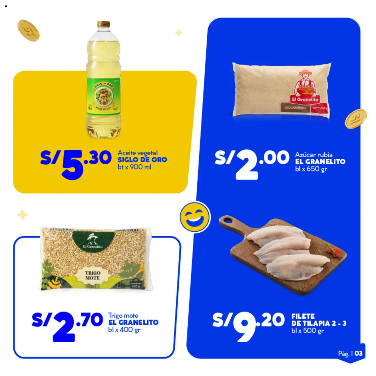 Catálogo Mass válido desde 03.04.2026 | Página: 3 | Productos: Aceite