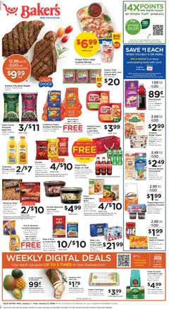 Preview of Baker's weekly ads valid from 07.01.2026