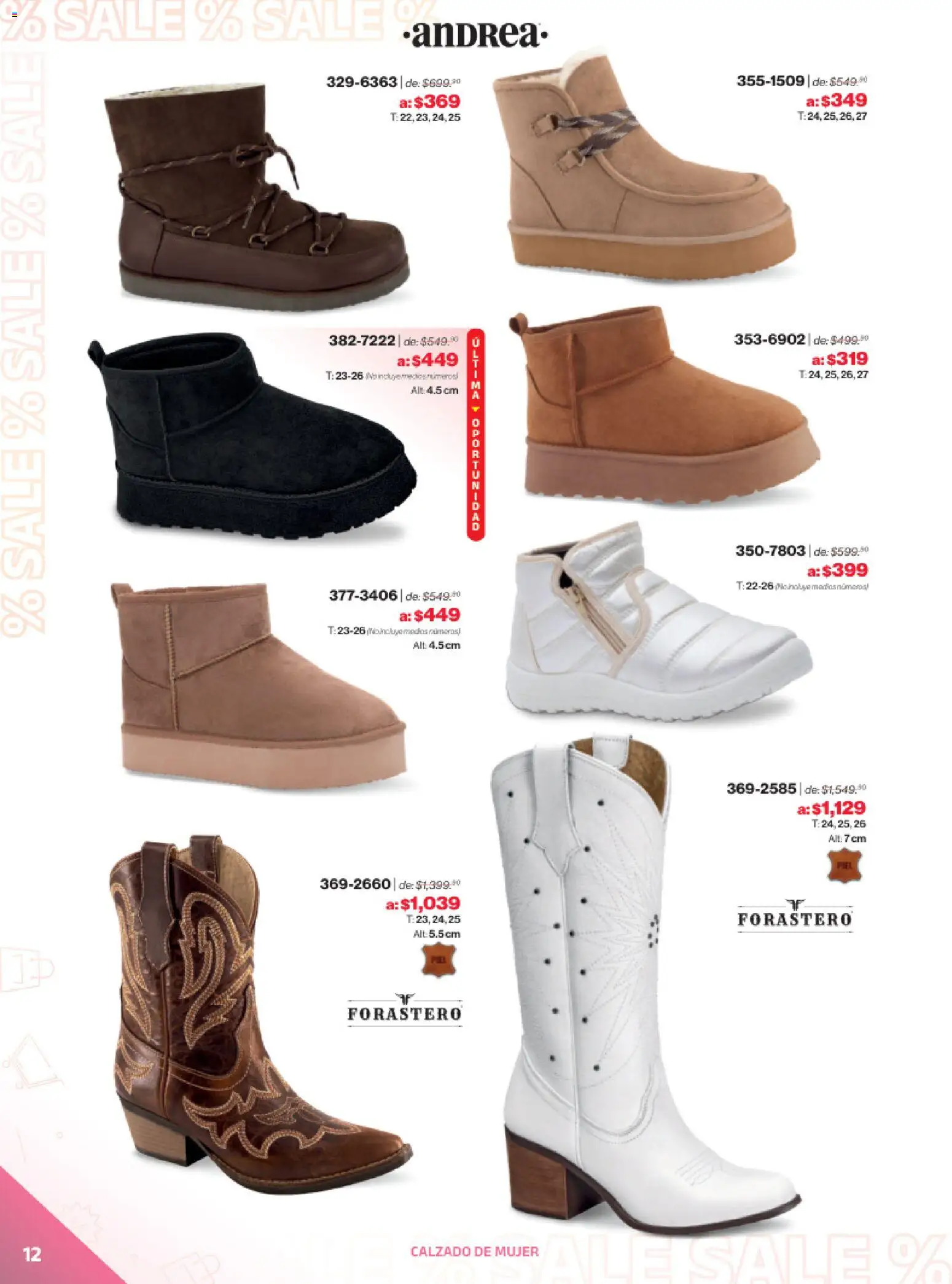 Nuevas ofertas de Andrea válidas en toda la República Mexicana desde el 21.12.2025. ¡Encuentra las mejores ofertas en Andrea catálogo Outlet! | Página: 12