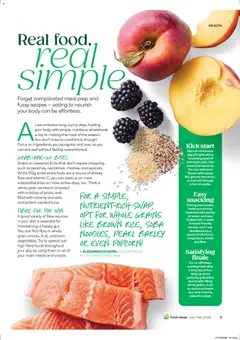 Preview of Woolworths Fresh Ideas Magazine - valid from 14.01.2026 | Page: 136 | Products: Fish, Popcorn, Fruits, Vitamin