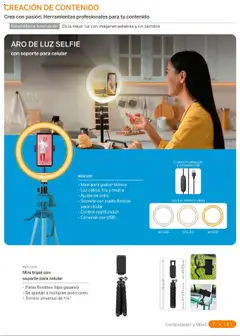 Nuevas ofertas de Steren válidas en toda la República Mexicana desde el 01.01.2025. ¡Encuentra las mejores ofertas en Steren catálogo! | Página: 199 | Productos: Usb, Brillo, Movil, Flexible