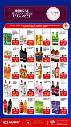 Semar Supermercado - Ofertas Adega - Pré-Visualização do folheto da loja Semar Supermercado, válido de 07.11.2025