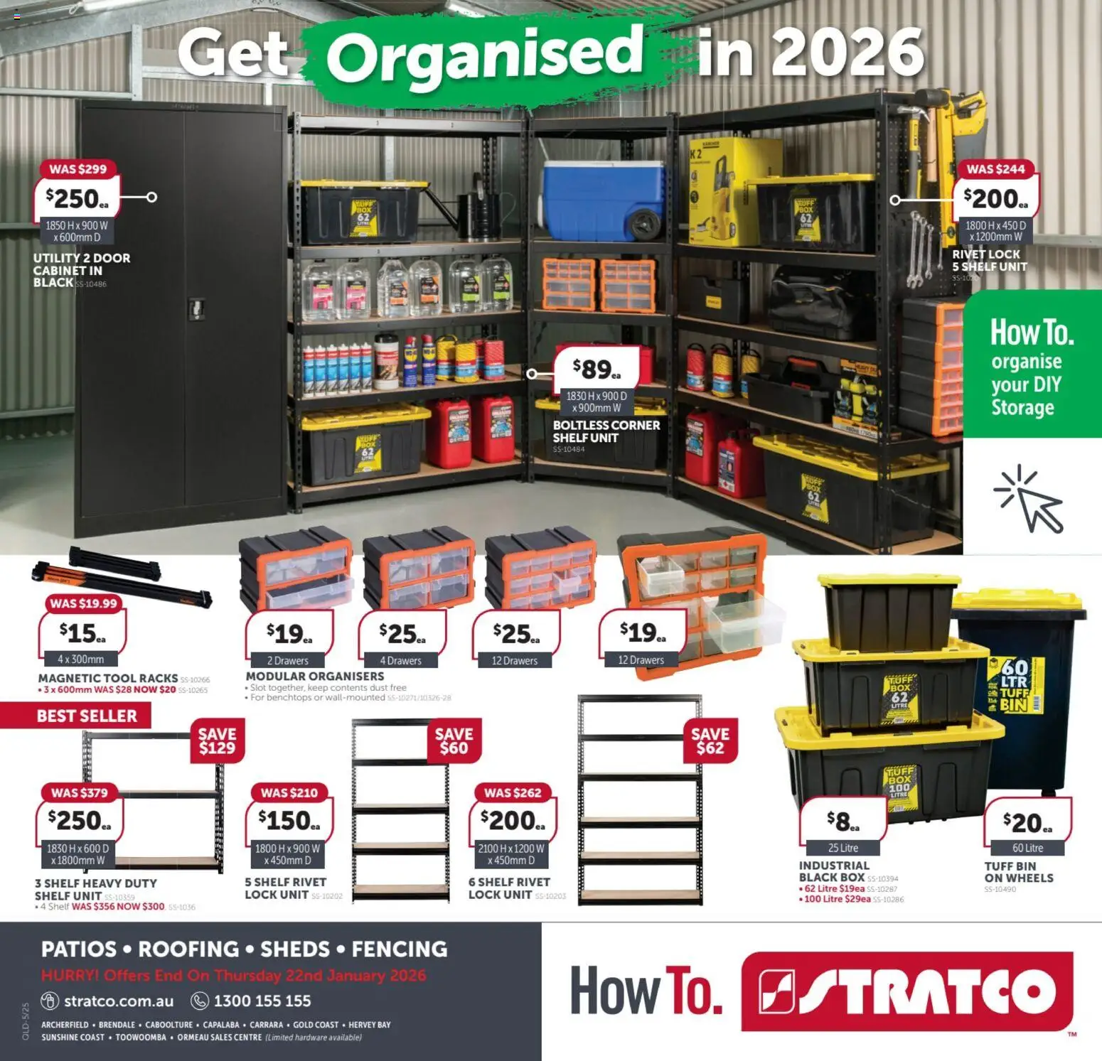 Stratco catalogue - valid from 12.12.2025 | Page: 20 | Products: Cabinet, Shelf, Box, Door